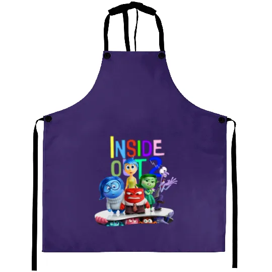 Inside Out 2 Aprons, Disney Pixar Inside Out Aprons