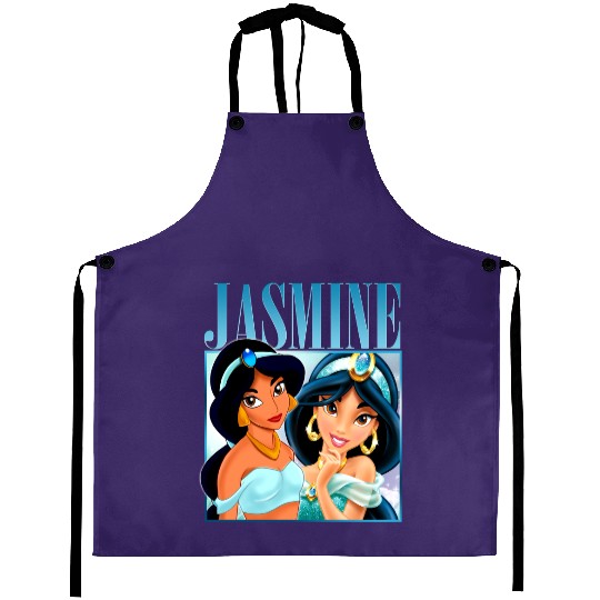 Princess Jasmine Aladdin Vintage Aprons, Jasmine Disney Aprons, Disney Character Aprons