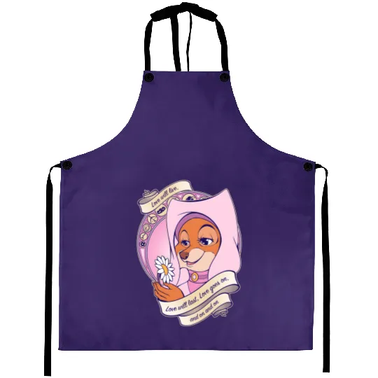 Lady Marian Aprons, Aprons, Oo de lally Aprons, Disneyworld, Disneyland Aprons, Maid Marian Aprons, Disney Women Aprons