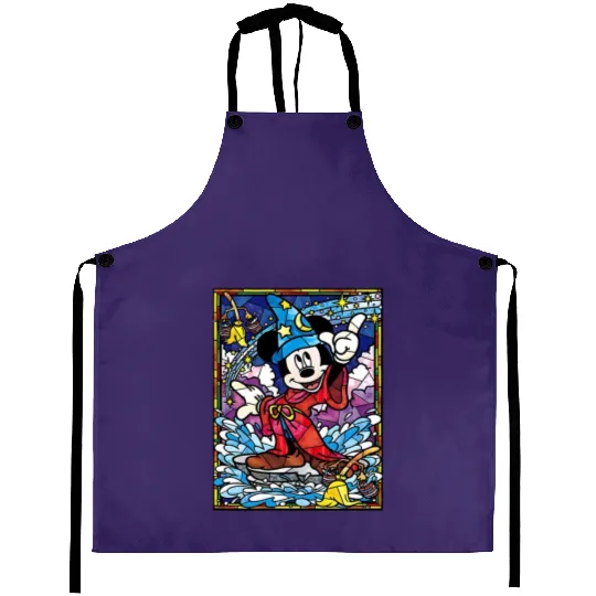 Disney Sorcerer Mickey Aprons, Mickey Mouse Magic