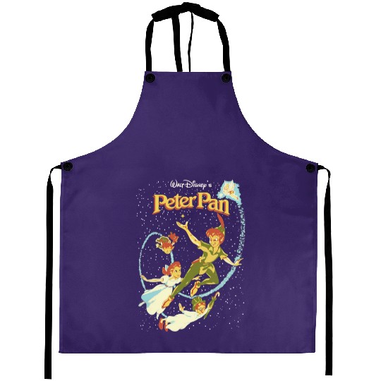 Vintage Peter Pan Aprons | Peter Pan Graphic Aprons | Disneyland Graphic Aprons