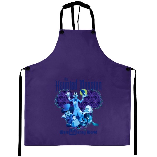 Haunted Mansion Aprons, Foolish Mortal Aprons, Disney Halloween Matching Aprons