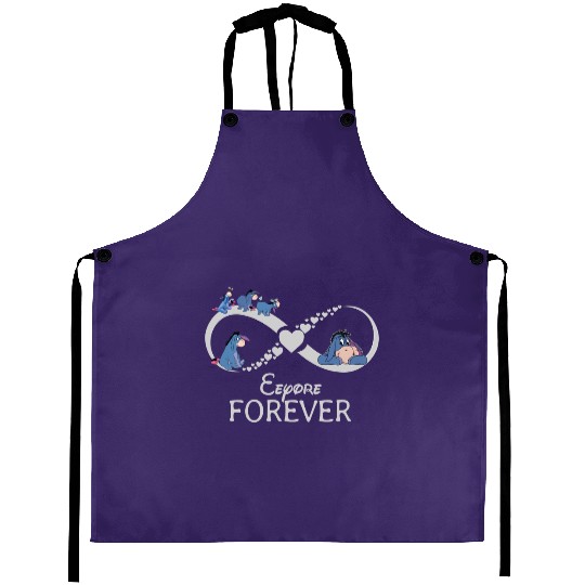 Eeyore Forever Aprons, Winnie the Pooh Eeyore, Funny Disney Aprons, Family Trip Matching Aprons