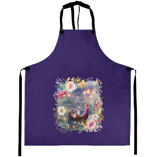 Disney Tangled Rapunzel Aprons, Rapunzel Aprons