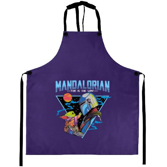 New Collection Star Wars Mandalorian Aprons, Disneyland, Disney Trip Aprons, Star Wars Aprons
