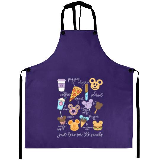 Disney Snacks Aprons, Disney Family Aprons, Disney Trip Aprons