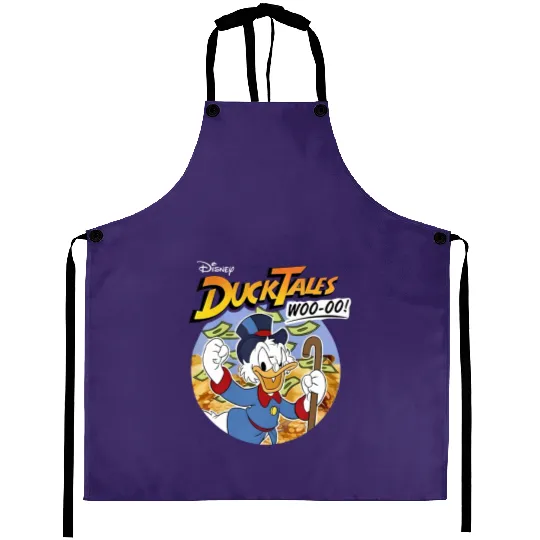 Vintage Disney Ducktales Group Panels Retro Ducktales Aprons
