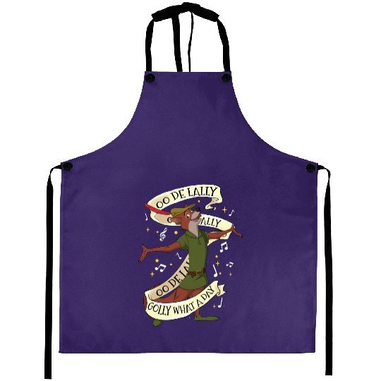 Robin Hood Aprons, Disney Women's Aprons, Disneyland Matching Aprons