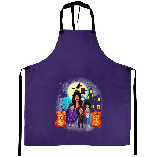 Bobs Burgers Pumpkin Halloween Aprons