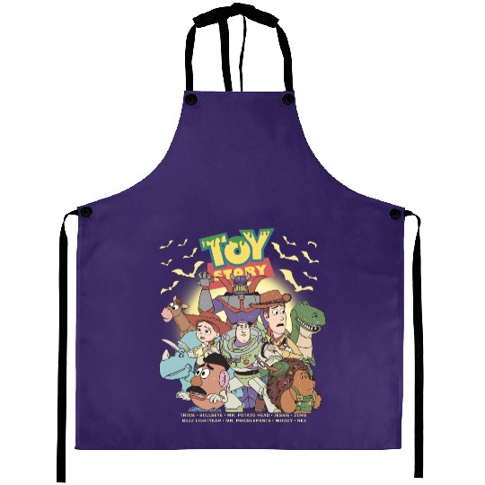 Discover Retro Toy Story Halloween Aprons, Disneyland Halloween, Vintage Toy Story Aprons, Halloween Party 2024