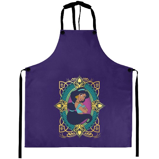 Vintage Princess Jasmine Aprons, Retro Disney Princess Aprons