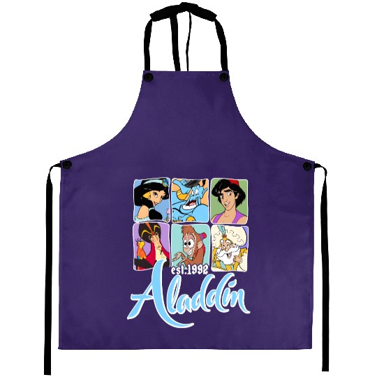 Disney Aladdin Characters Group Aprons