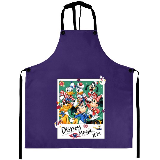 Mickey and Friends Disney Cruise Line 2024 Aprons