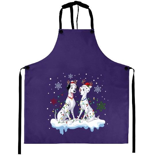 Disney 101 Dalmatians Aprons, Disney Christmas Dog Aprons Aprons