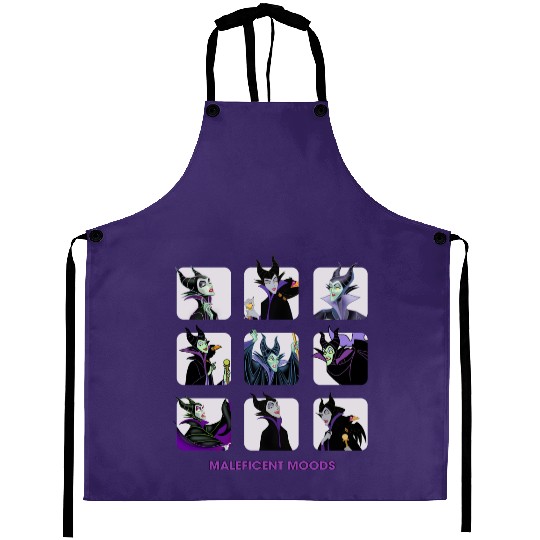 Disney Maleficent Moods Funny Horror Aprons
