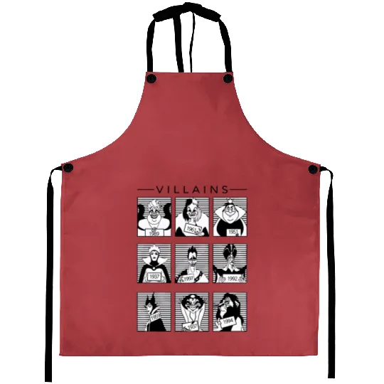 Disney Villains Eras Tour Aprons, Bad Witches Club Aprons, Villains Aprons, Disney Villains Tour Aprons, Theme Park, Disney Concert Aprons