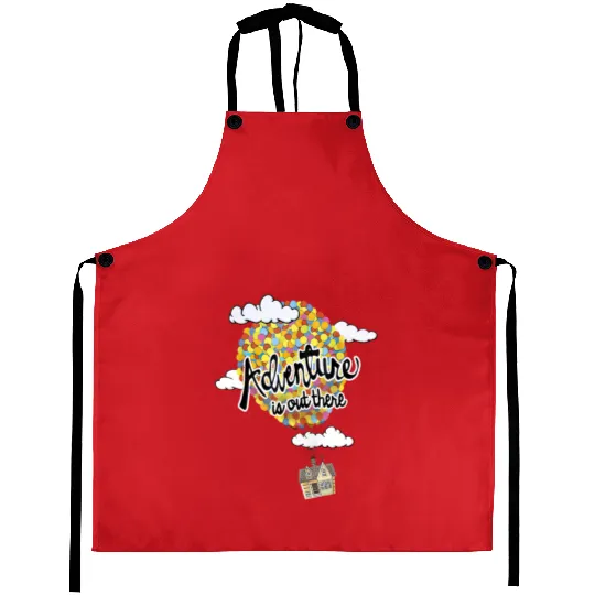 Adventure Is Out There Up Disney Aprons, Disney UP Aprons