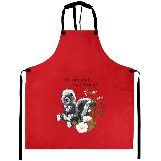 Disney Bambi He Can Call Me A Flower Aprons, Magic Kingdom Holiday Trip Unisex Aprons