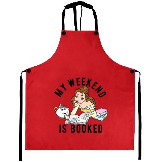Disney Beauty And The Beast Belle My Weekend Is Booked Aprons