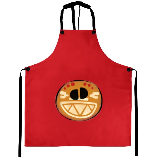 Disney Moana Kakamora Pirate Villain Big Face Costume Aprons