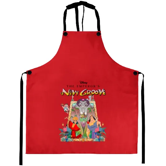 Retro Disney The Emperors New Groove Aprons, The Emperors New Groove Aprons