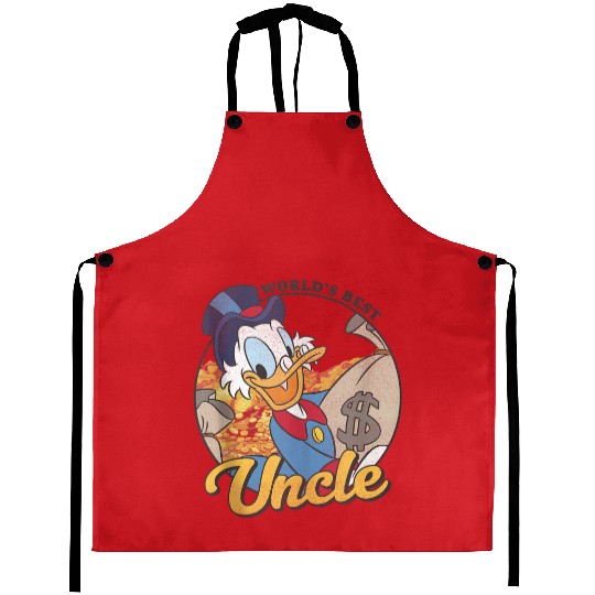 Disneys Ducktales Scrooge Mcduck World's Best Uncle Aprons