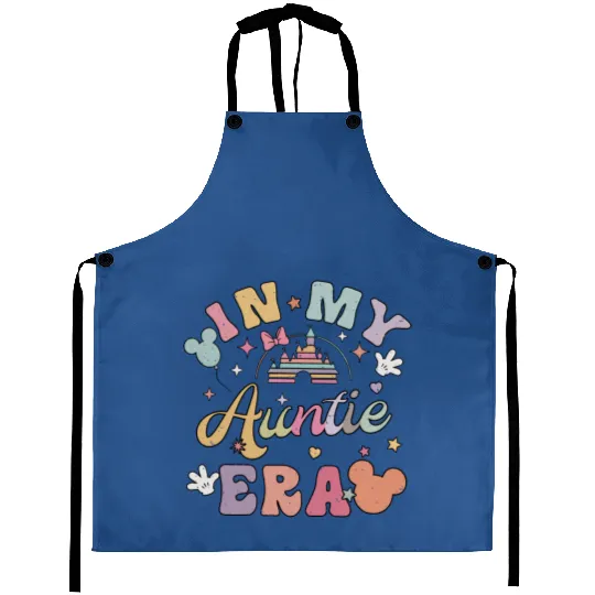 In My Auntie Era Aprons, Disney Aunt Aprons, Ears Aprons for Auntie