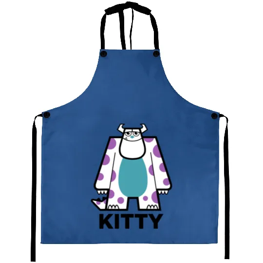 Disney Monsters Inc. Kitty Sulley Graphic Aprons