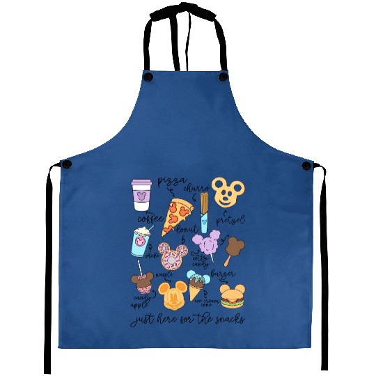 Disney Snacks Aprons, Disney Family Aprons, Disney Aesthetic Aprons, Disneyland Aprons, Aprons