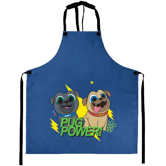 Pug Lover Disney Puppy Dog Pals Pug Power 344 Pugs Dog Aprons