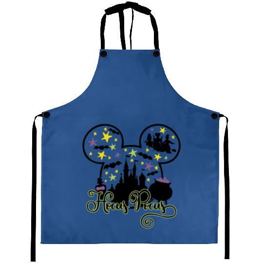 Hocus Pocus Aprons, Disney Halloween Aprons