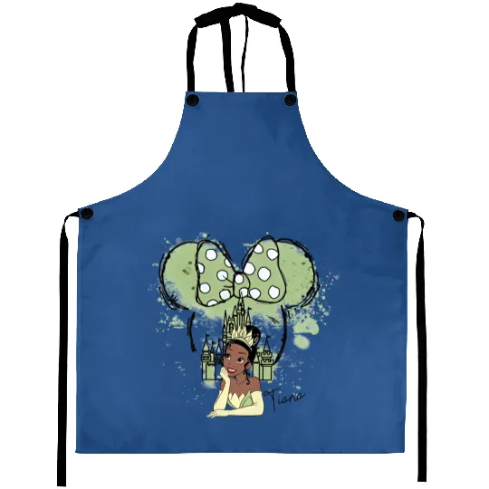 Tiana Princess Aprons, Disney Princess Aprons, Tiana Aprons