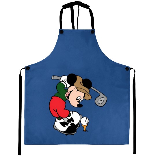 Mickey Golf Aprons, Aprons, Aprons, Disney Unisex Aprons, Disney Family Matching Aprons