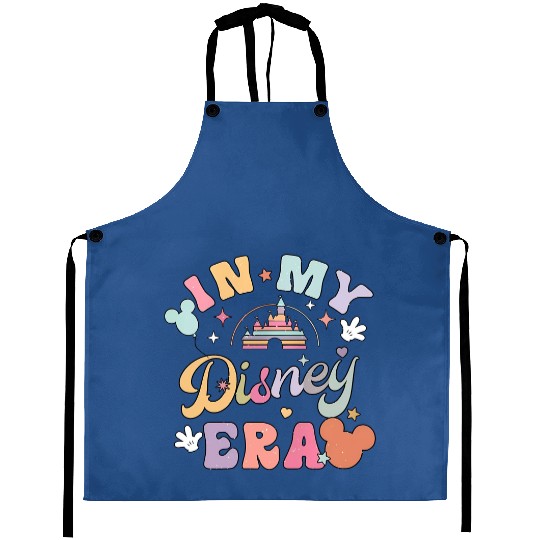 In My Disney Era Aprons, Disney Trip, Colorful Vacay Aprons