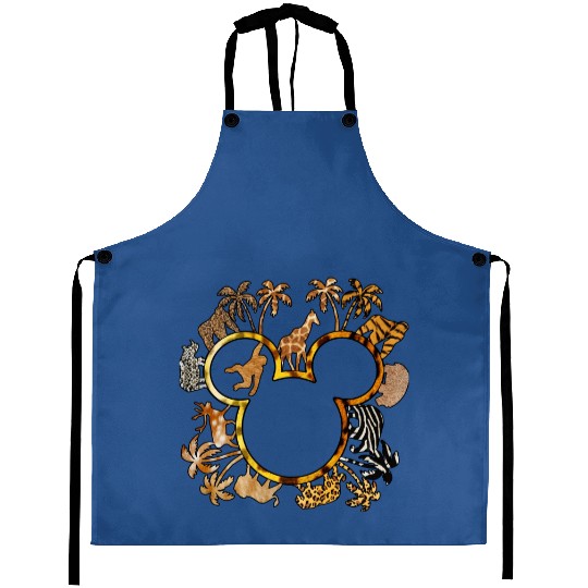 Disney Animal Kingdom Aprons, Disney Safari Aprons