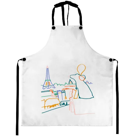 Remy Aprons, Ratatouille Aprons, Epcot Aprons, Disney Vacation Aprons