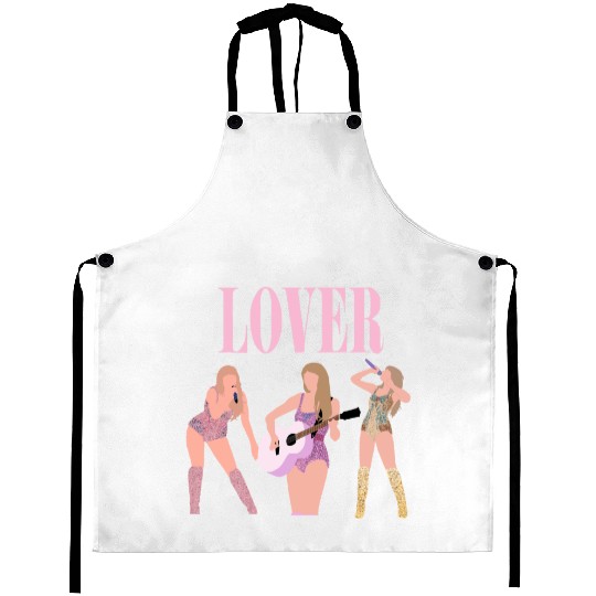 taylorswift lover eras tour art Aprons