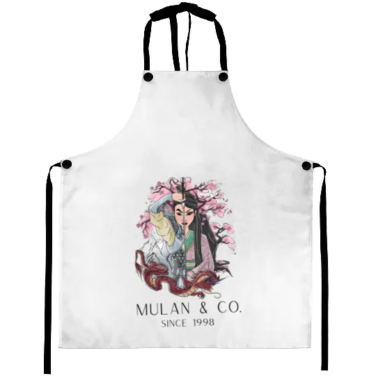 Mulan Aprons, Disney World Aprons, Disneyland Aprons, Mulan Aprons