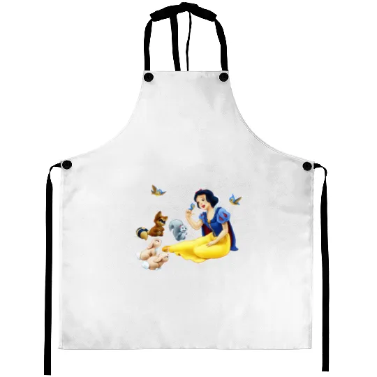 Disney Snow White Aprons, Disney Snow White Princess Aprons