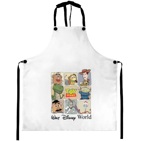 Toy Story Disneyworld Aprons, Disney Pixar Toy Story Aprons