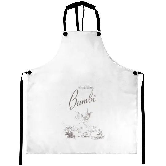 Vintage Bambi and Friends Aprons, Disney Bambi Aprons, Disneyland Aprons