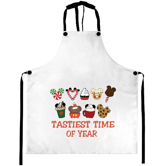 Christmas Disney Snacks Aprons