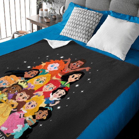 disney princess - 100 years of wonder princesses Baby Blankets