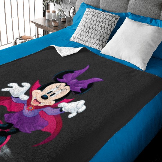 Womens Disney Halloween Minnie Mouse Vampire Baby Blankets