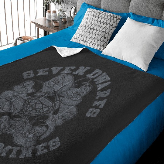 Discover Disney Snow White Seven Dwarfs Diamond Mines Vin Baby Blankets