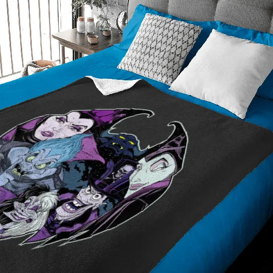Disney Villains Evil Crew Baby Blankets
