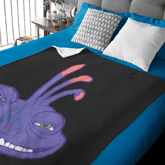 Disney and Pixars Monsters Inc Randall Boggs Baby Blankets