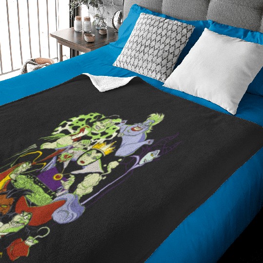 Disney Villains Cauldron Group Shot Baby Blankets