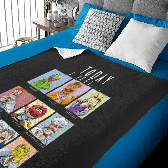 Disney The Muppets Today I Feel Box Up Baby Blankets