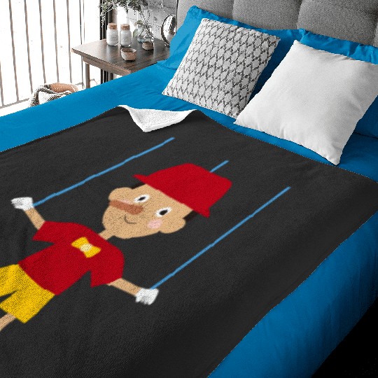 Waltdisneyworld Pinocchio Artwork Art 6 Baby Blankets